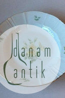 Klitrose Bing & Grøndahl Stor Dybtallerken No 22