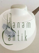 Bing & Grøndahl Blå Koppel Låg Krukke med Træhåndtag No 515