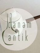 Bing & Grøndahl Blå Koppel Kaffekande med Træhåndtag No 301