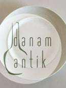 Bing & Grøndahl Henning Koppel Hvid Tallerken No 27 / 618