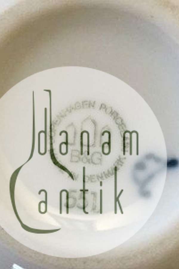 Bing & Grøndahl Korinth Sukkerskål No 551