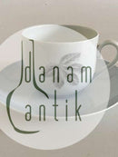 Bing & Grondahl Laubholz Kaffeetasse und Untertasse Nr. 102