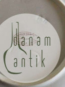 Bing & Grøndahl Kagetallerken med Blomsterdekoration og Guldkant