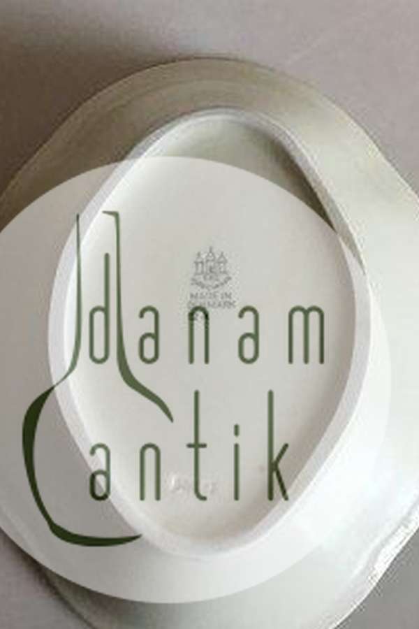 Bing & Grondahl Elegance, Creme Oval Skål No 12A