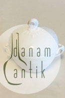 Bing & Grondahl Elegance, Weiße Zuckerdose Nr. 593