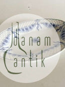 Bing & Grøndahl Empire Oval Flad Asiet, Gammel Model