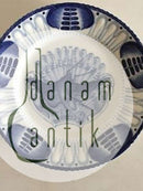 Tidlig Original Bing & Grøndahl Hejre Tallerken fra 1886-1888