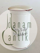 Bing & Grøndahl Det 3 die Krydderi Krydderikrukke No 497 fra Apotekerserien