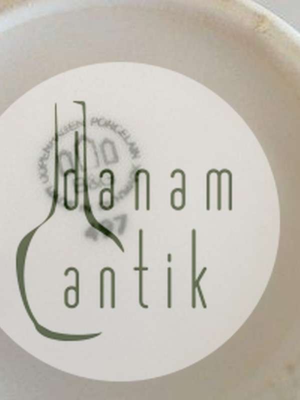 Bing og Grøndahl Krydderikrukke - Allehaande No. 497 fra Apotekerserien