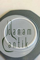 Bing & Grøndahl (Kronjyden) Grøn Azur 8-kantet sidetallerken