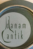 Bing & Grøndahl (Kronjyden) Grøn Azur Flad Skål