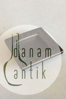 Bing & Grøndahl Kronjyden Brun Umbra Azur Soja Kop / Saltkar