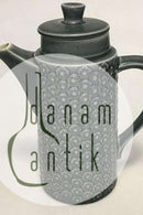 Jens Quistgaard Steingut für Kronjyden / B&G "Azur" Kaffeekanne