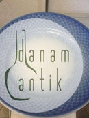 Bing & Grondahl Blue Tone - Seashell Hotel Lunch Plate No 712