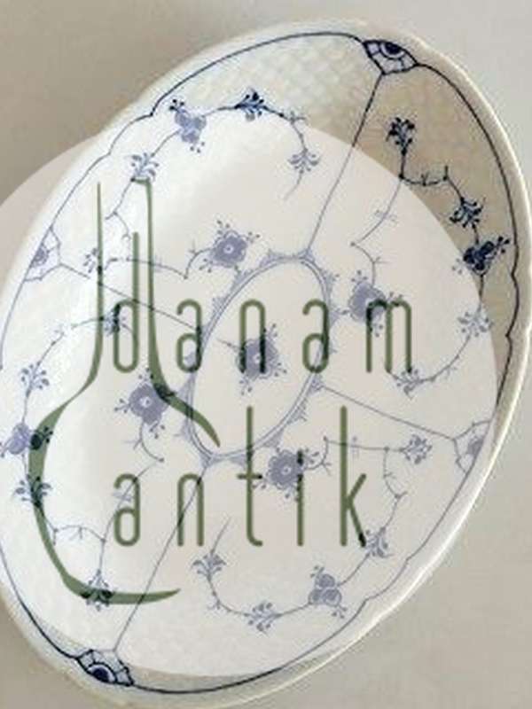 Bing & Grøndahl Blåmalet Musselmalet Serveringsfad No 17 eller 375