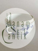 Bing & Grøndahl Blåmalet Musselmalet Riflet Sukkerskål Uden Låg