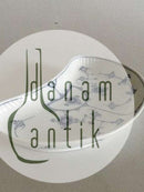 Bing & Grondahl Bluepainted Fluted Plain Halfmoon Shaped Asiet