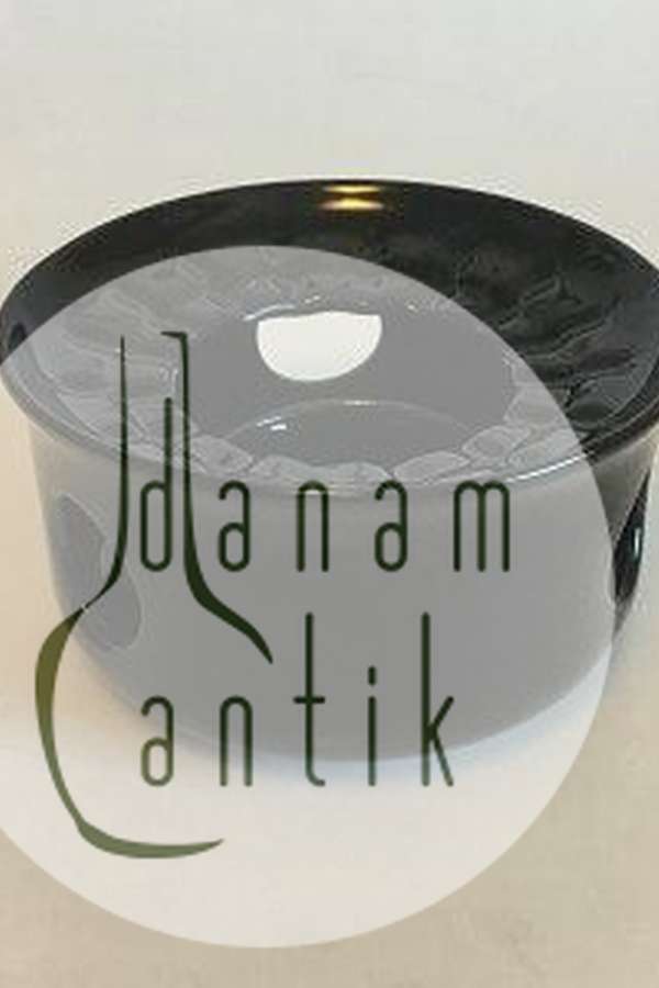 Bing & Grøndahl Sort Cafë Fyrfadsvarmer