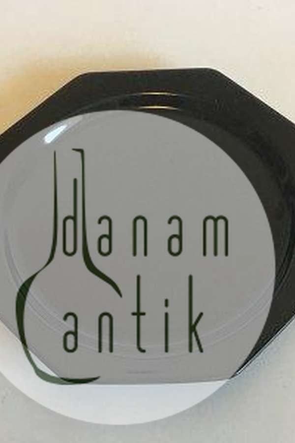 Bing og Grøndahl Sort Café Tallerken