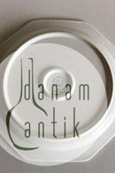 Bing & Grøndahl Hvid Café Tallerken No 326