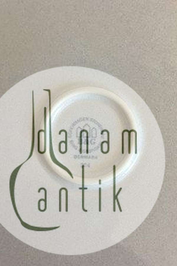 Bing Grondahl 釉面石器 "Coppelia "圆盘 No 304