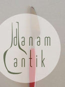 Georg Jensen Stainless Rød Strata Spisekniv