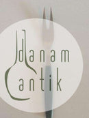 Georg Jensen Edelstahl Grün Strata Fleischgabel