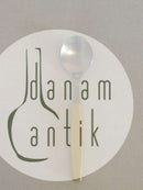 Georg Jensen Stainless 'Strata, Yellow' Dessert Spoon