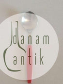 Georg Jensen Stainless Red Strata Dessert Spoon