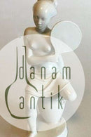 Royal Copenhagen Figur af orientalsk kvinde med vifte No 12486 PMN