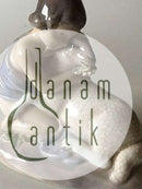 Royal Copenhagen Art Nouveau Figurine Girl with Lamb No 2189