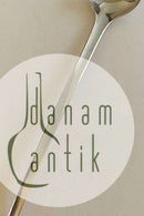 Georg Jensen ステンレス製「Tuja」ピアス付きサービングスプーン