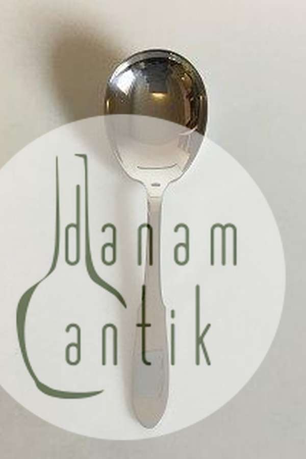 Georg Jensen Stainless 'Mitra' Blank Servingsske