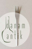 Georg Jensen Edelstahl-Gabel 'Prisma', matt