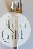 Georg Jensen ステンレス製「Bo Bonfils」サラダサービングフォーク