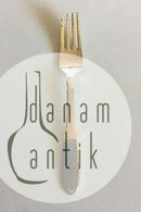 Georg Jensen Sølvplet Mermaid Spisegaffel