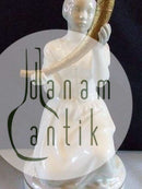 Royal Copenhagen Figur Pige med Guldhorn No 12242