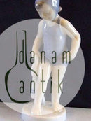 Royal Copenhagen Figur Juli Pige der bader No 4529