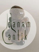 Bing & Grøndahl Stentøjs figur dreng med druer af Kai Nielsen