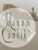 Paul René Gauguin Blanc de Chine Figurine af en Buk