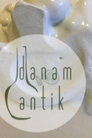 Bing & Grøndahl Blanc de Chine Figur af Havbarn på fisk med fisk i favn No 4038