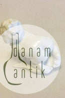 Bing & Grøndahl Blanc de Chine Figur af barn der kigger ned på fisk No 4034