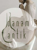 Bing & Grøndahl Figur af Siddende Dame med Telefon No 1706