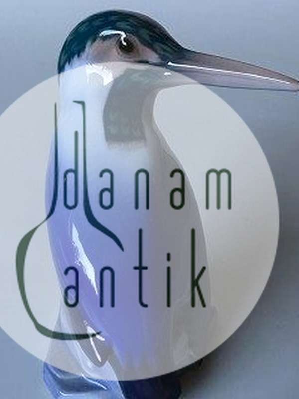 ビング＆グロンダール フィギュリン 石の上のカワセミ No 1619