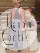 Royal Copenhagen Overglasur figur af Amager Pige og Dreng No 12106