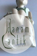 Royal Copenhagen Figur, Pige med bamse No 5195