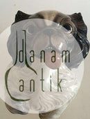 Dahl Jensen Figur af Hund. Pekingeser meget Stor 38cm No 1169