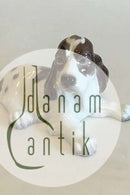 Lyngby Figur af liggende Cocker Spaniel No 01