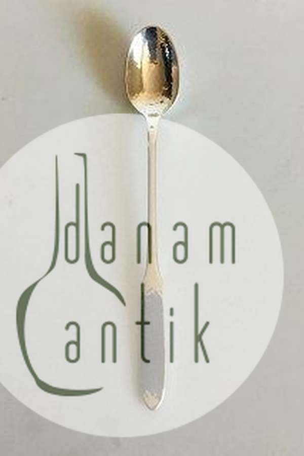 Georg Jensen Sølvplet Mermaid Istheske