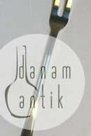 乔治-延森不锈钢 "哥本哈根线，垫 "肉叉